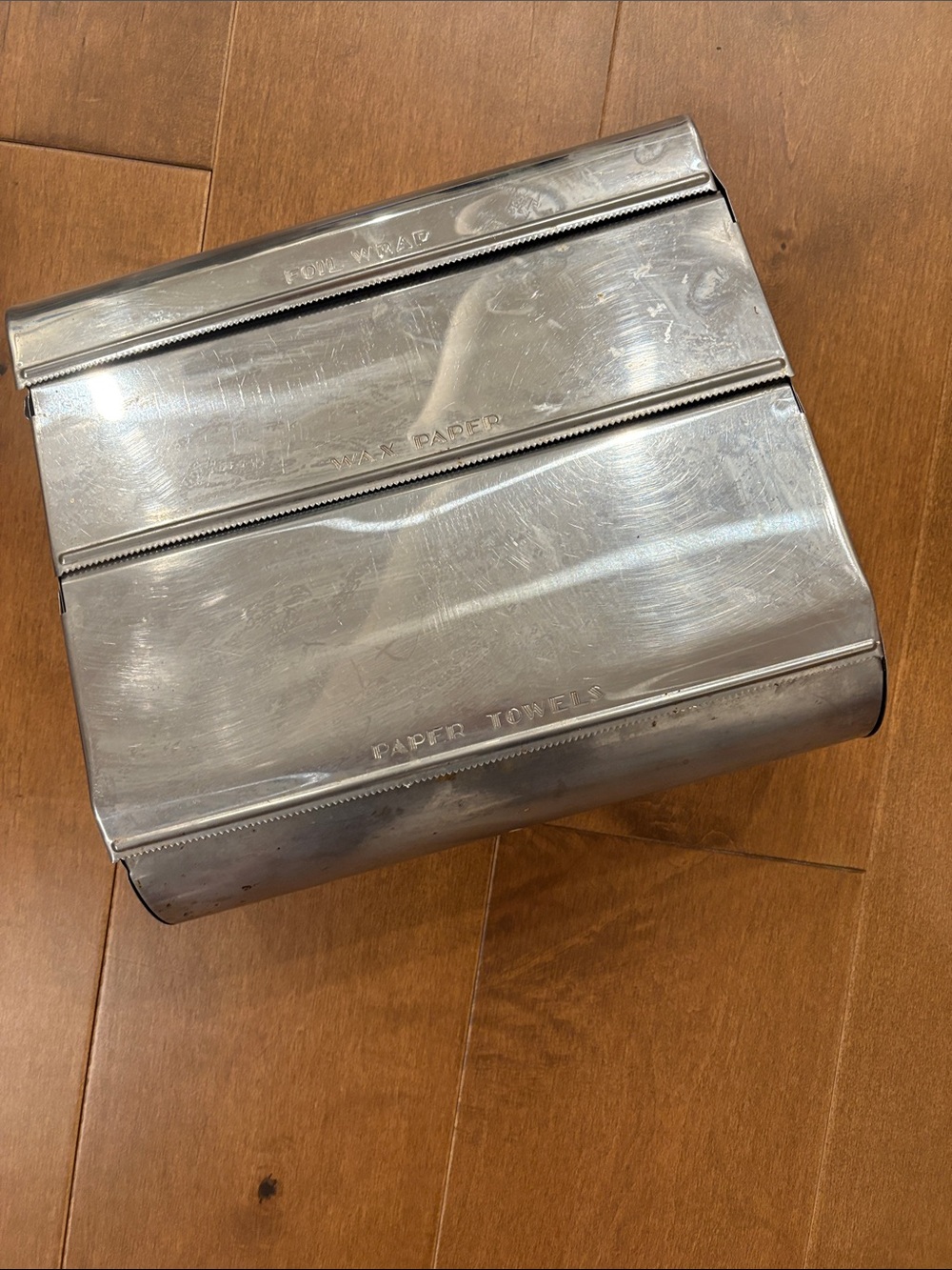 Vintage 1950’s Stainless Steel Kitchen Dispenser - Silver